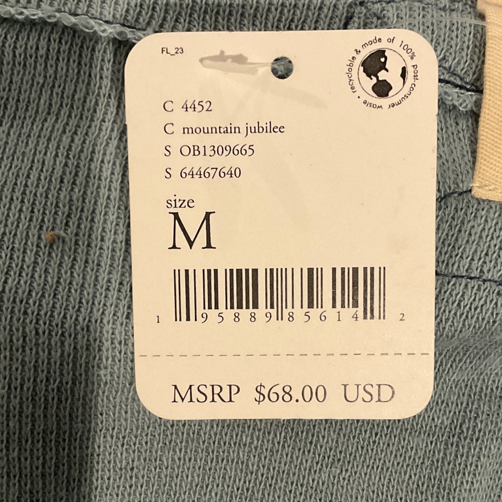 Women's We The Free light Blue Long Sleeve Top - Picture 5 of 7
